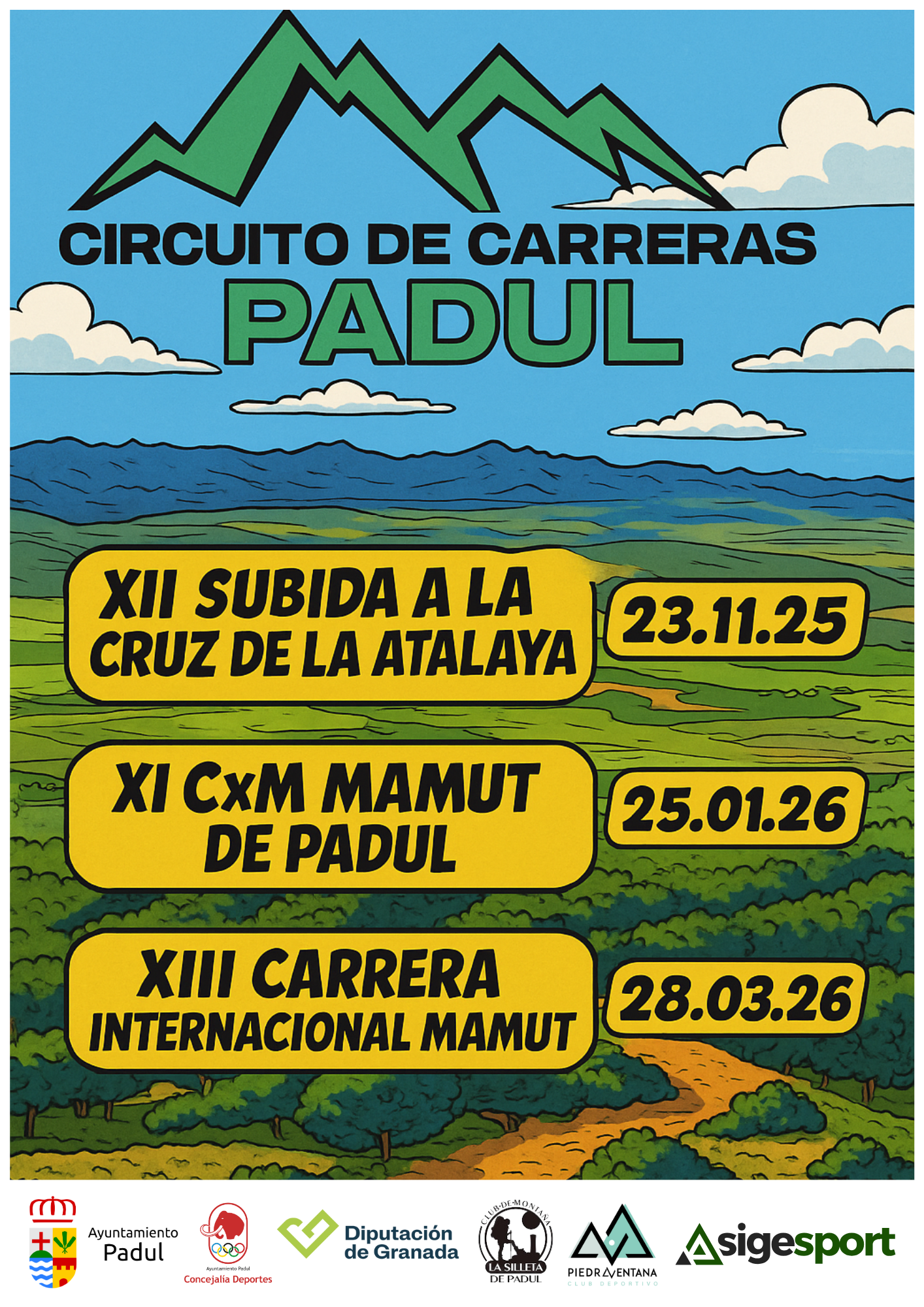 CIRCUITO DE CARRERAS MAMUT DE PADUL 25-26